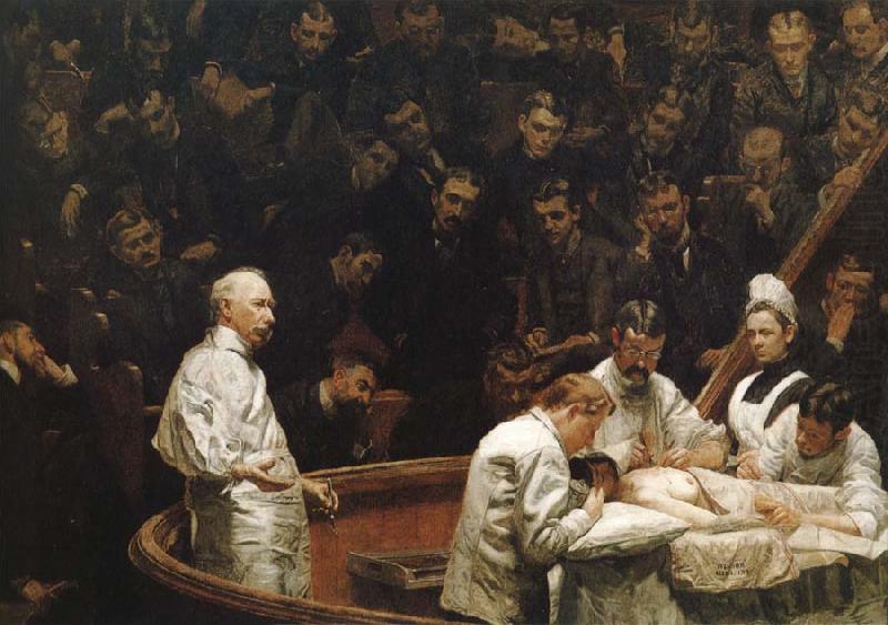 Hayes Agnew Operation Clinical, Thomas Eakins